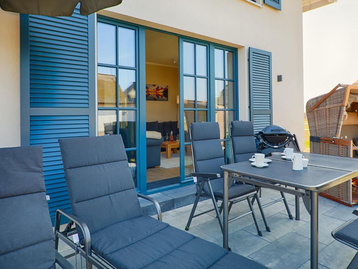 Reetland Am Meer - Luxus Reetdachvilla Mit 3 Schlafzimmern, Sauna Und Kamin F18 Dranske Bagian luar foto